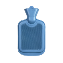 700ml Hot Water Bottle - Blue - The Grain Shop