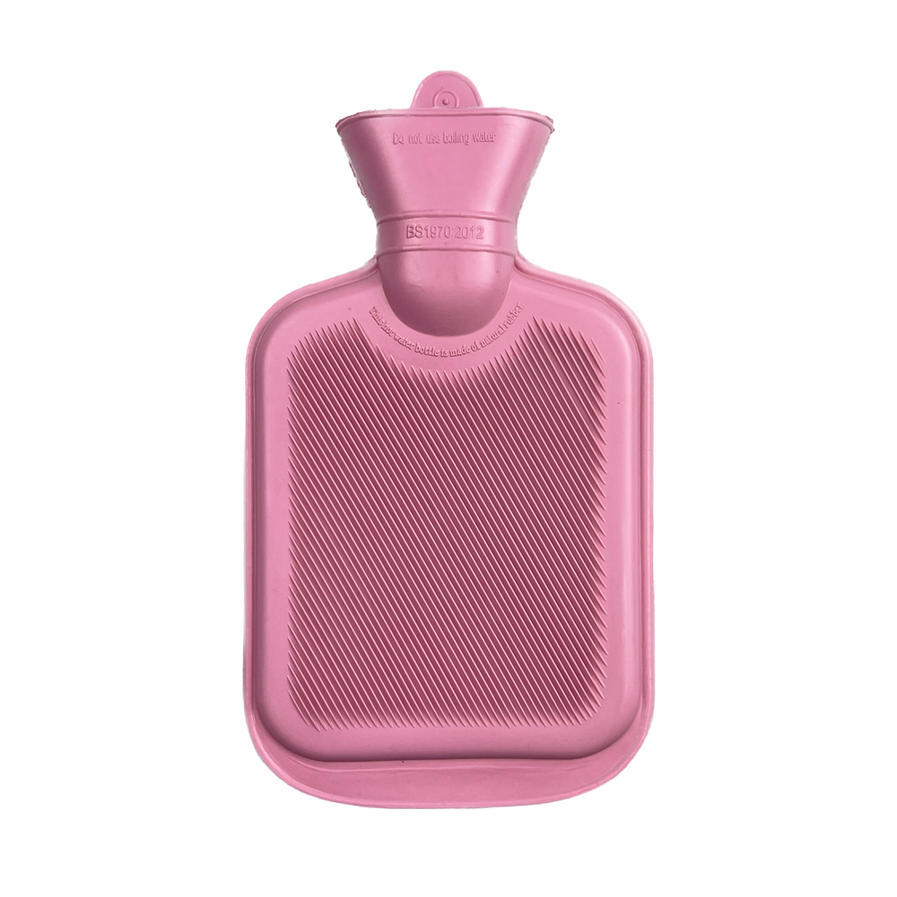 700ml Hot Water Bottle - Pink - The Grain Shop