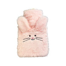 Hot Water Bottle 700mL & Cover - Pink Bunny - The Grain Shop