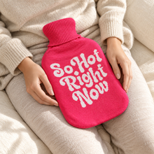 Hot Water Bottle with Cover - So Hot Right Now 2L